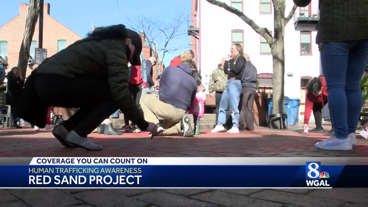 Red Sand Project raises awareness of human trafficking - Shelbyville  Times-Gazette