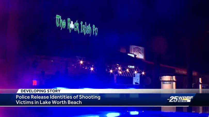 Two victims identified in Lake Worth Beach pub shooting