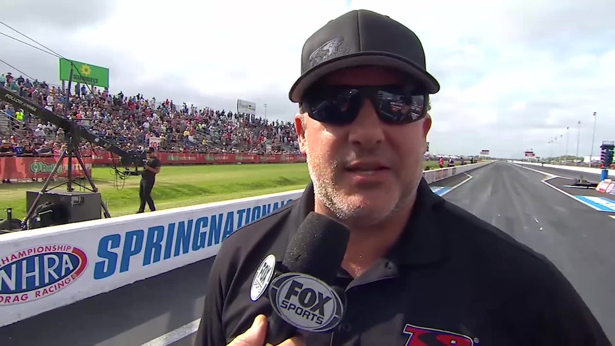 VIDEO: NHRA Racer Bobby Bode Throws Helmet, Gets Tony Stewart's Approval