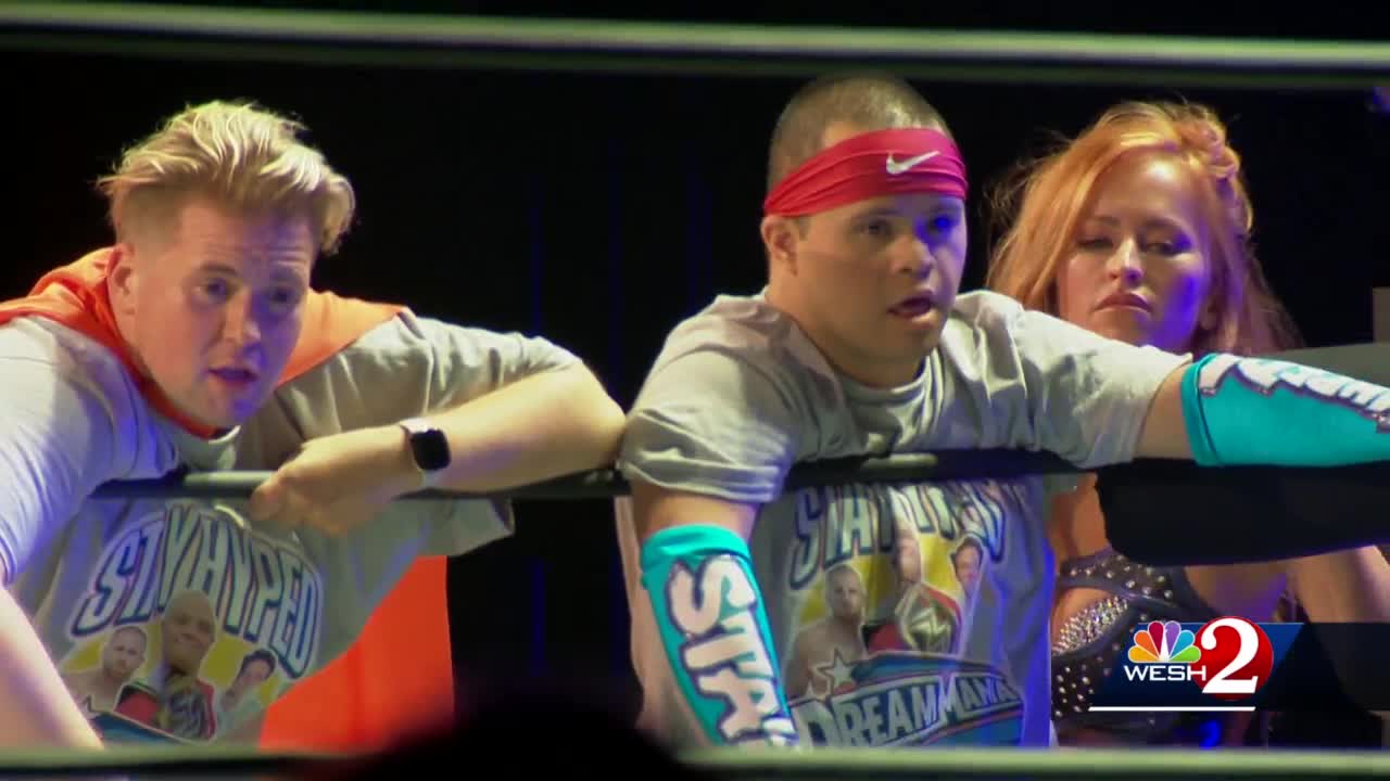 Orlando man becomes first wrestler with Down syndrome at DreamMania ...