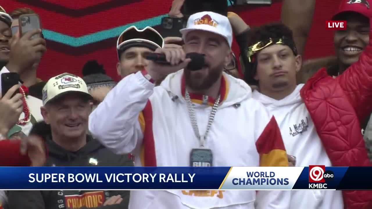 Highlights Kansas City Chiefs Super Bowl LVII victory parade