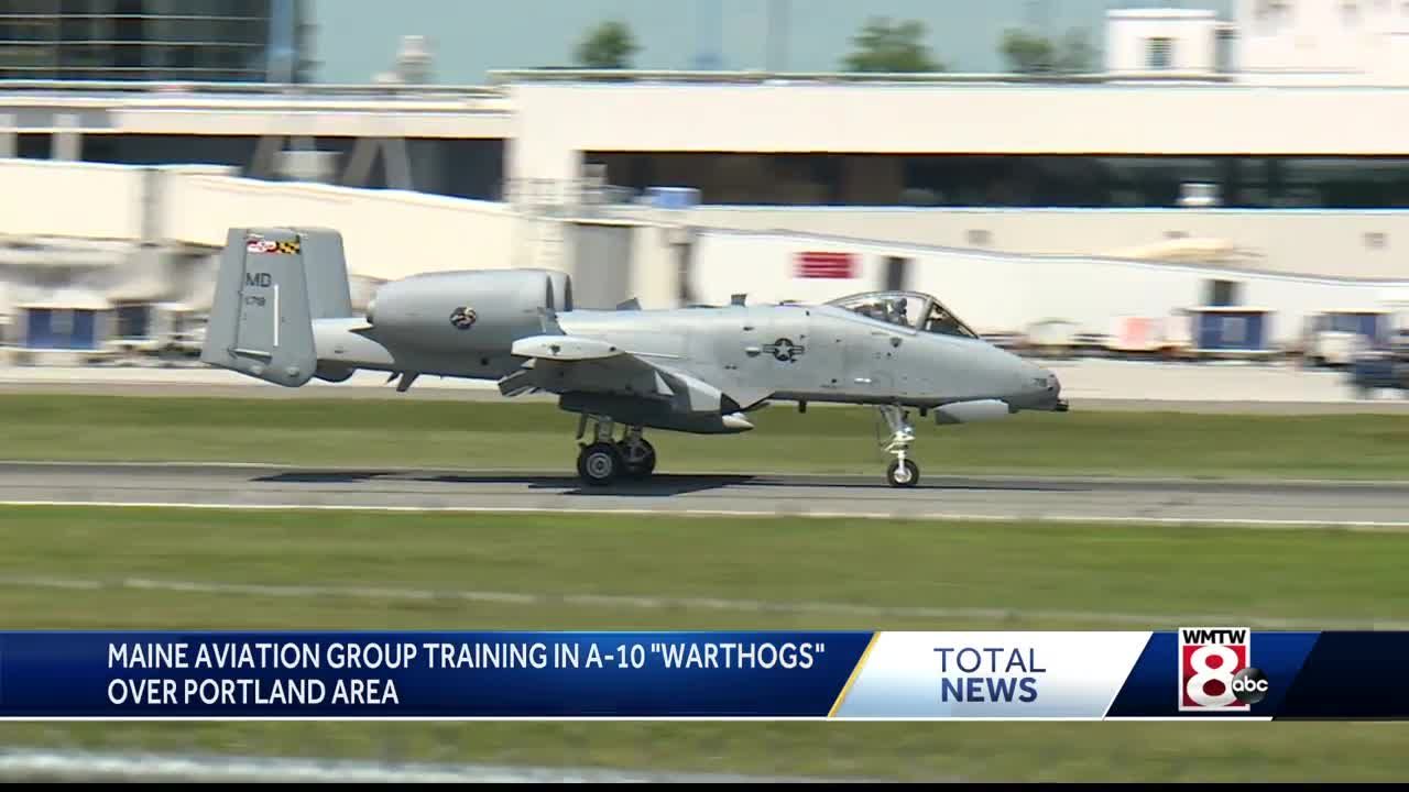 Fighter jets could fly lower over western Maine under National Guard  proposal