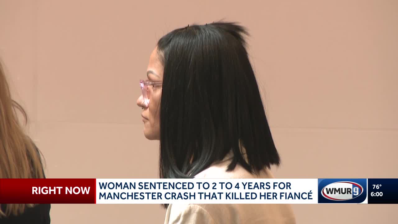 Woman sentenced to 2-4 years for crash that killed fiancé
