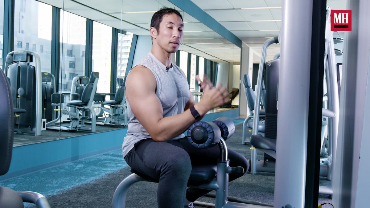 preview for How to Do the Close-Grip Lat Pulldown Correctly | Men’s Health Muscle