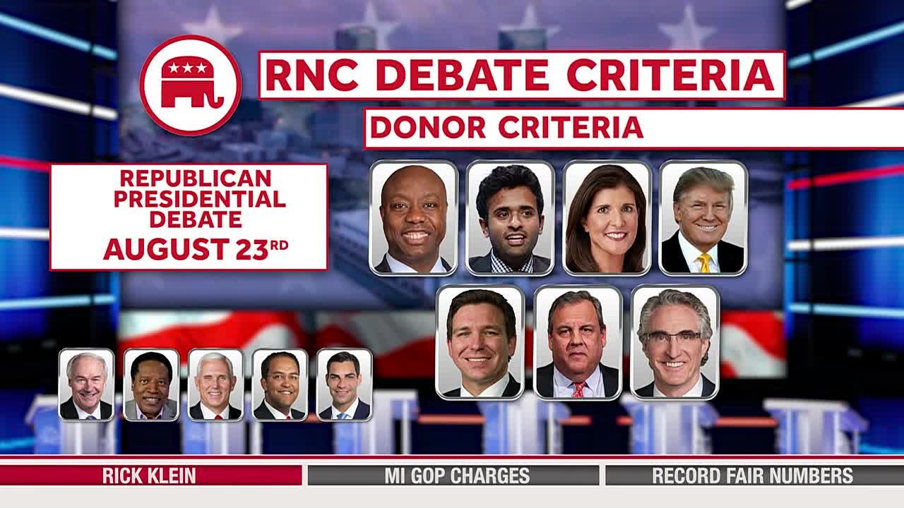 Milwaukee GOP presidential debate: RNC announces 8 candidates have  qualified