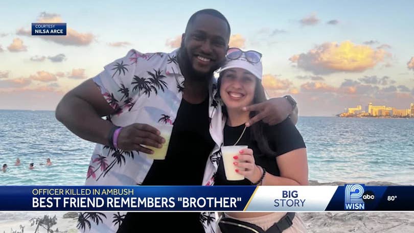 Officer Kendall Corder remembered by best friend as 'teddy bear'