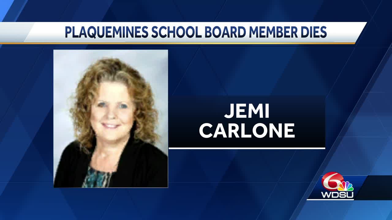 Plaquemines Parish School Board member dies