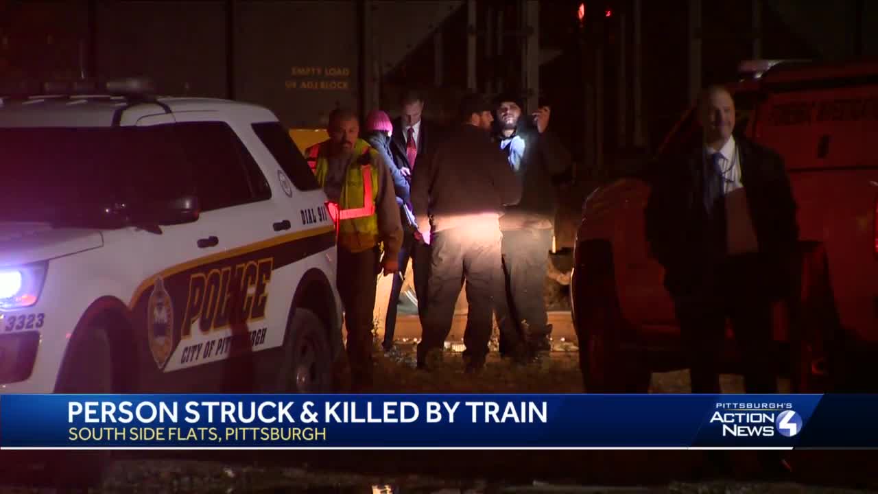 Pedestrian S After Being Struck By Train In Pittsburgh South Pedestrian S After Being Struck By