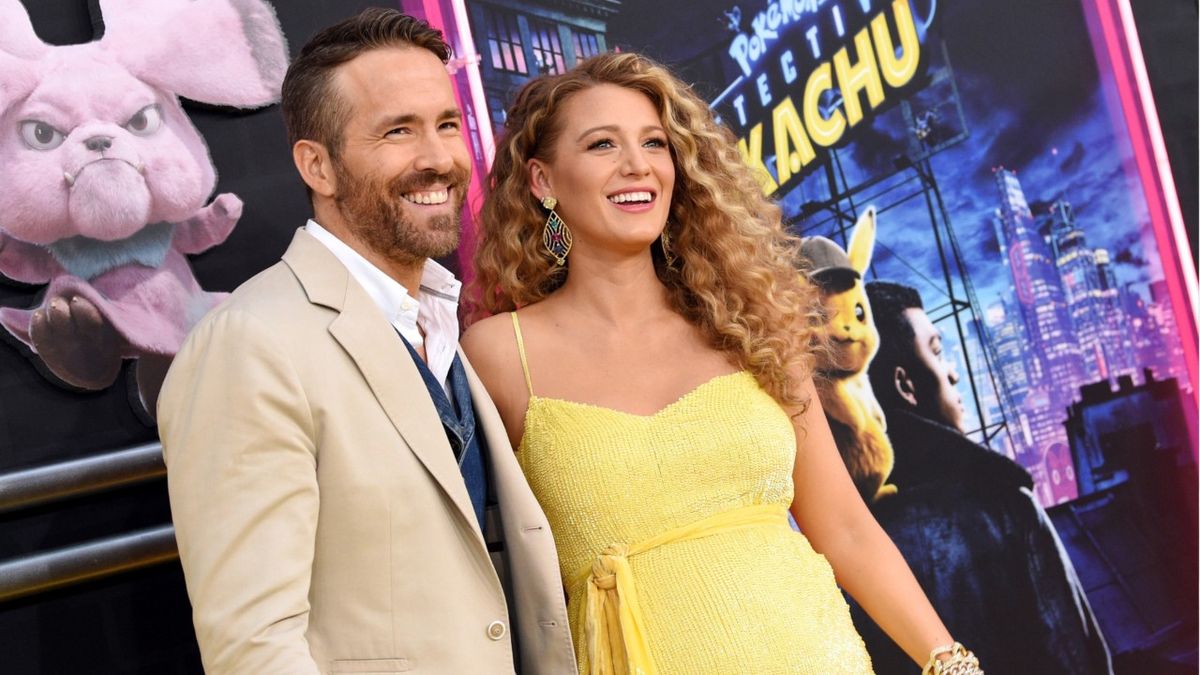 preview for Blake Lively Shows Off Baby Bump During 'Pokemon: Detective Pikachu Premiere