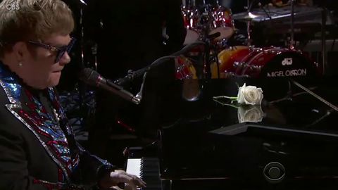 preview for Miley Cyrus and Elton John Perform "Tiny Dancer"