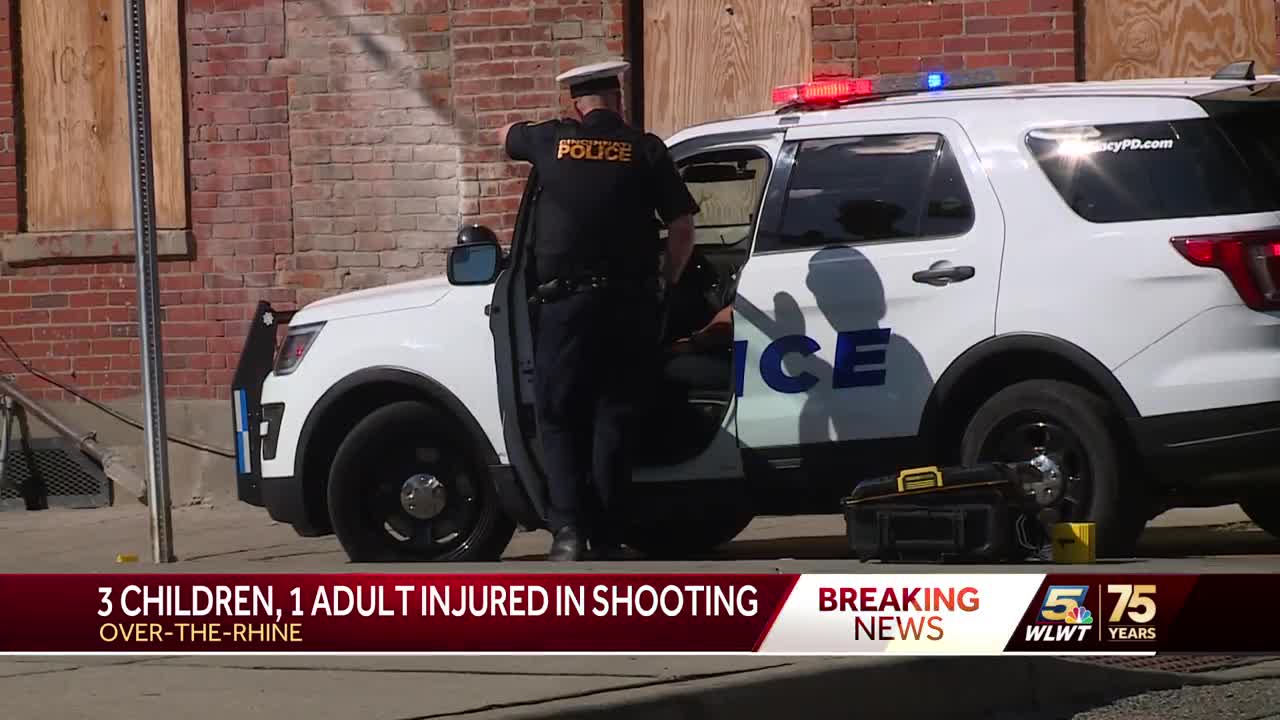 Police: 3 juveniles, 1 adult hospitalized after shooting near park in Over-the-Rhine