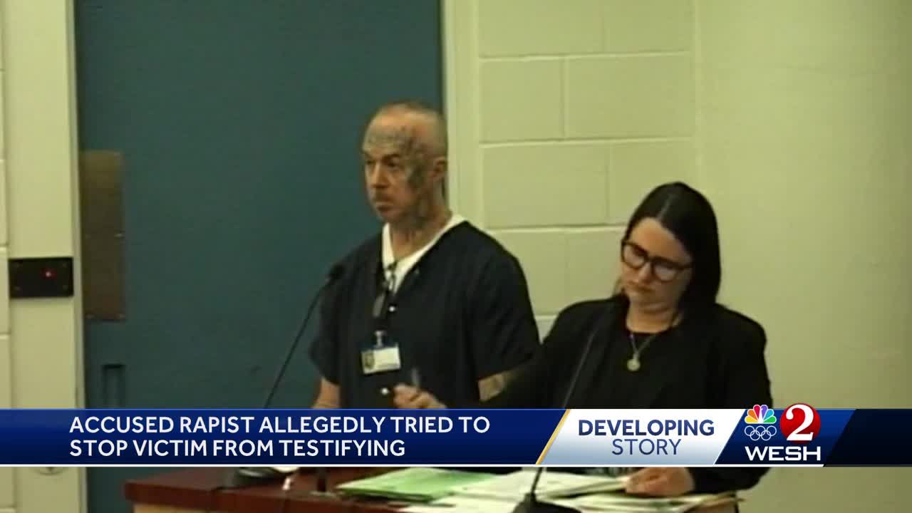Man accused of raping, mutilating Orlando woman allegedly tries to stop her from testifying