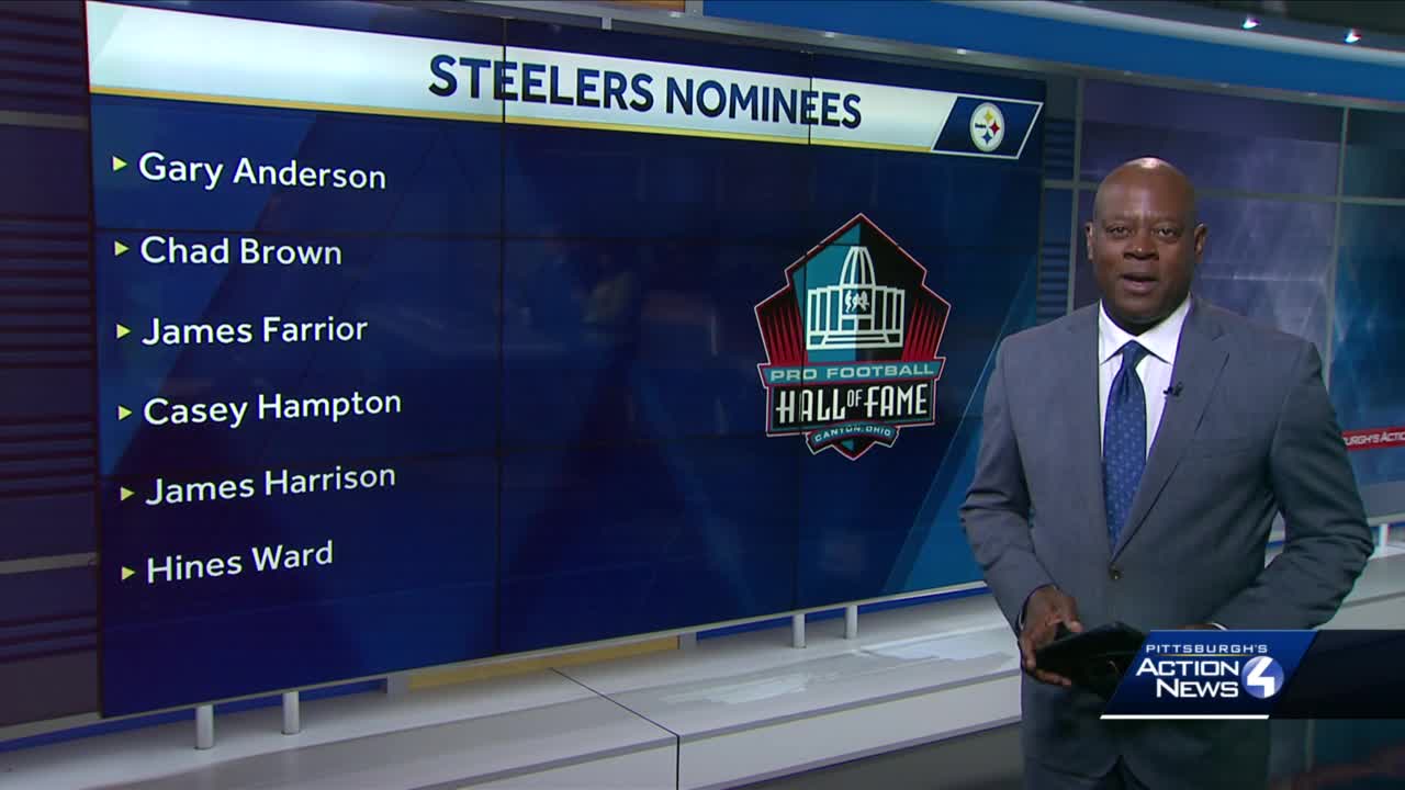 Steelers Harrison, Ward Semifinalists for 2023 Hall of Fame Class