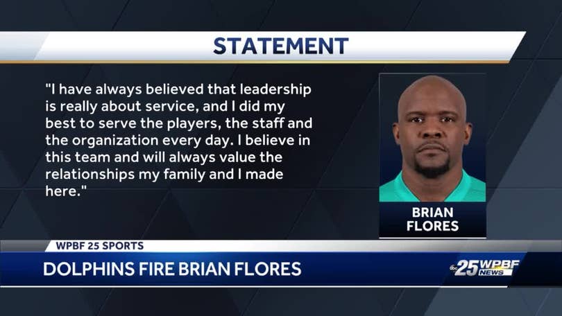 Miami Dolphins shockingly fire head coach Brian Flores