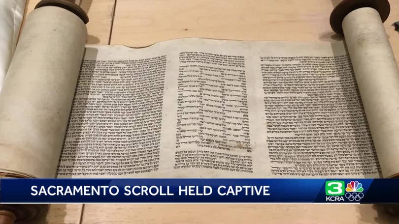 Sacred Sacramento scroll held captive in Jerusalem