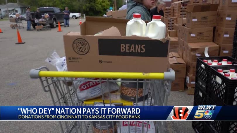 Chiefs Fans Donate Over 3,000 Meals to Local Families In Need