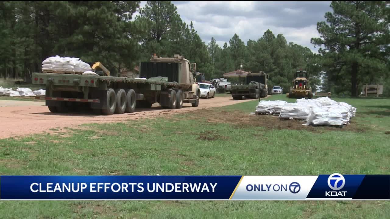 New Mexico National Guard steps up to help residents impacted by flooding