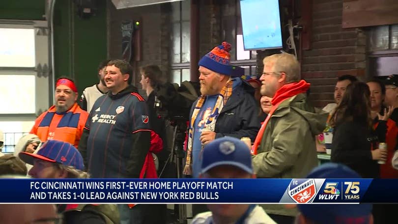 FC Cincinnati playoff match against New York Red Bulls