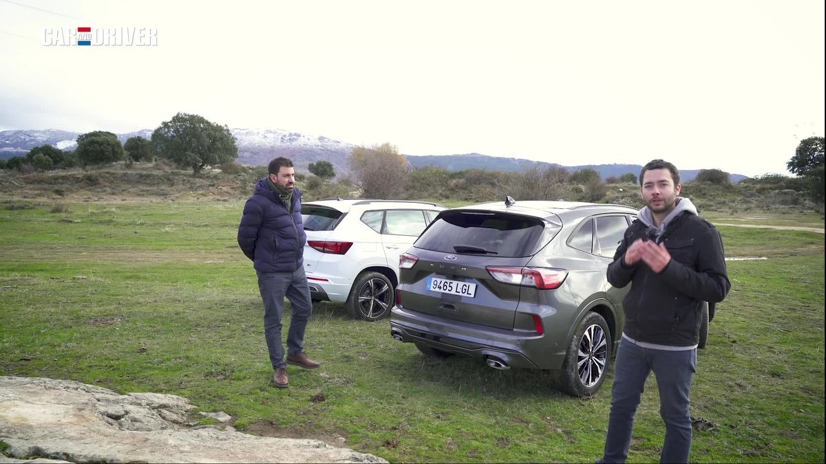 preview for Ford Kuga Ecoboost 150 ST Line X VS Seat Ateca 1.5 EcoTSI FR: Se busca mejor SUV medio