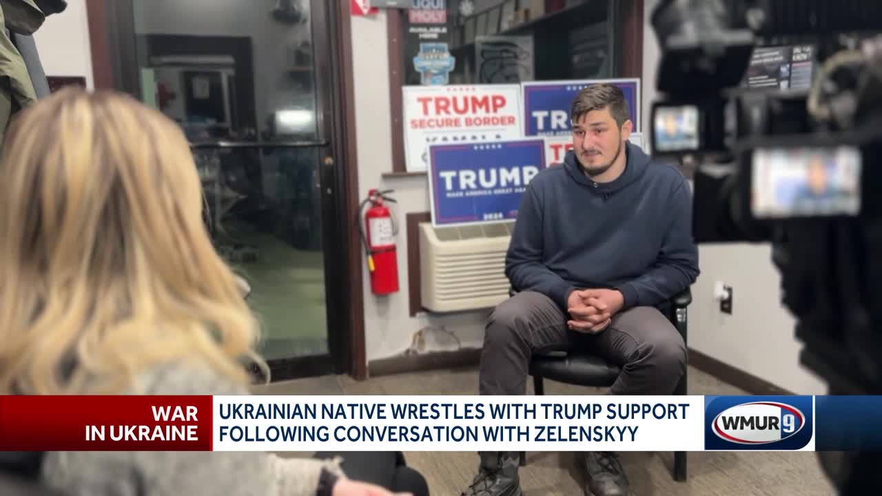 Ukrainian native wrestles support for President Trump following conversation with President Zelenskyy