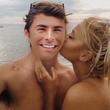 preview for Women Replaces Boyfriend with Zac Efron in Vacation Photos