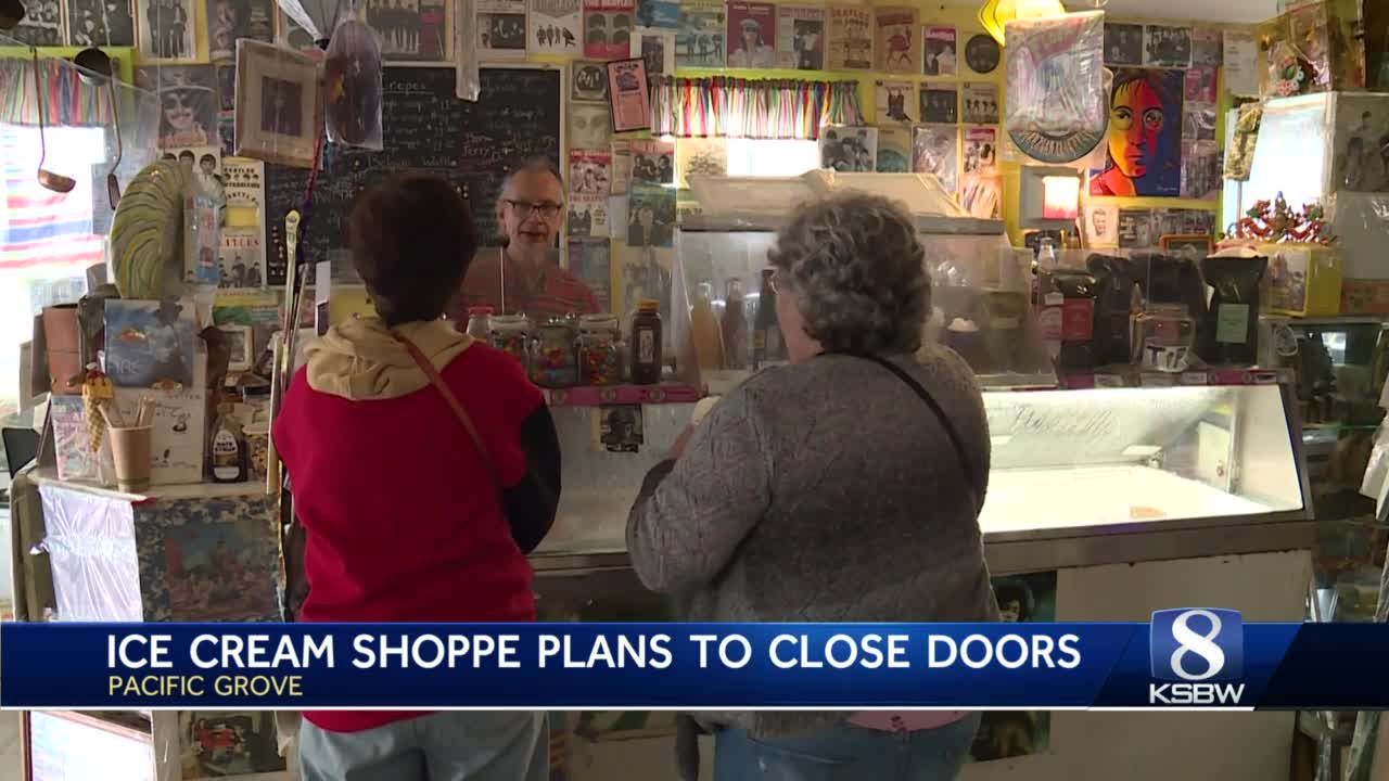 Pacific Grove Ice Cream Shoppe plans to close its doors