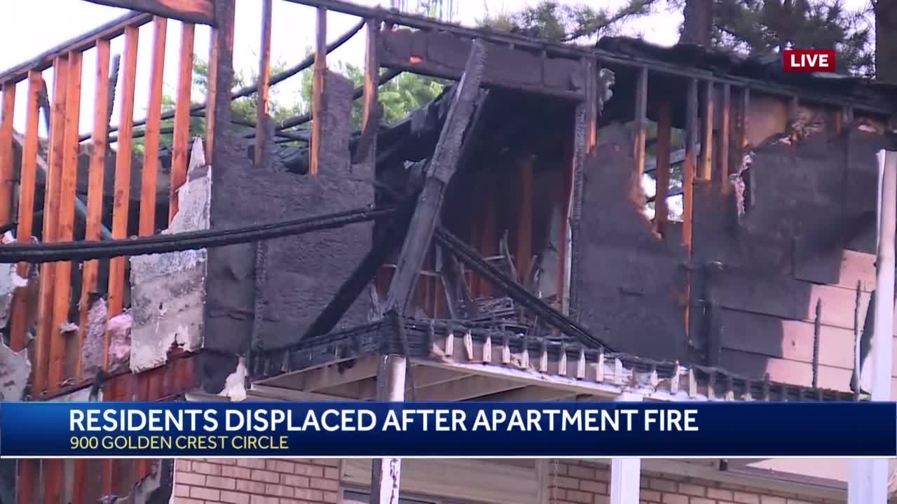 38 displaced by fire at Valora Apartments