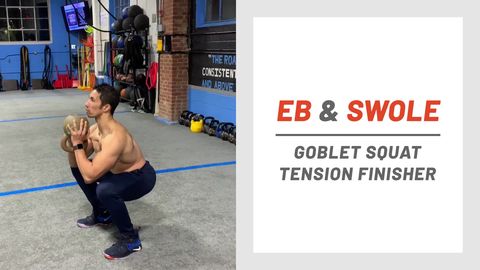 preview for Eb & Swole: Goblet Squat Tension Finisher