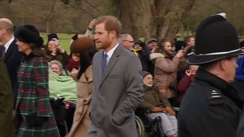 preview for Raw: British Royals Attend Christmas Service