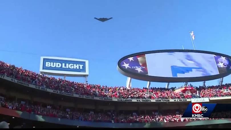 Here's the flyover from the coldest game in Arrowhead history. I went