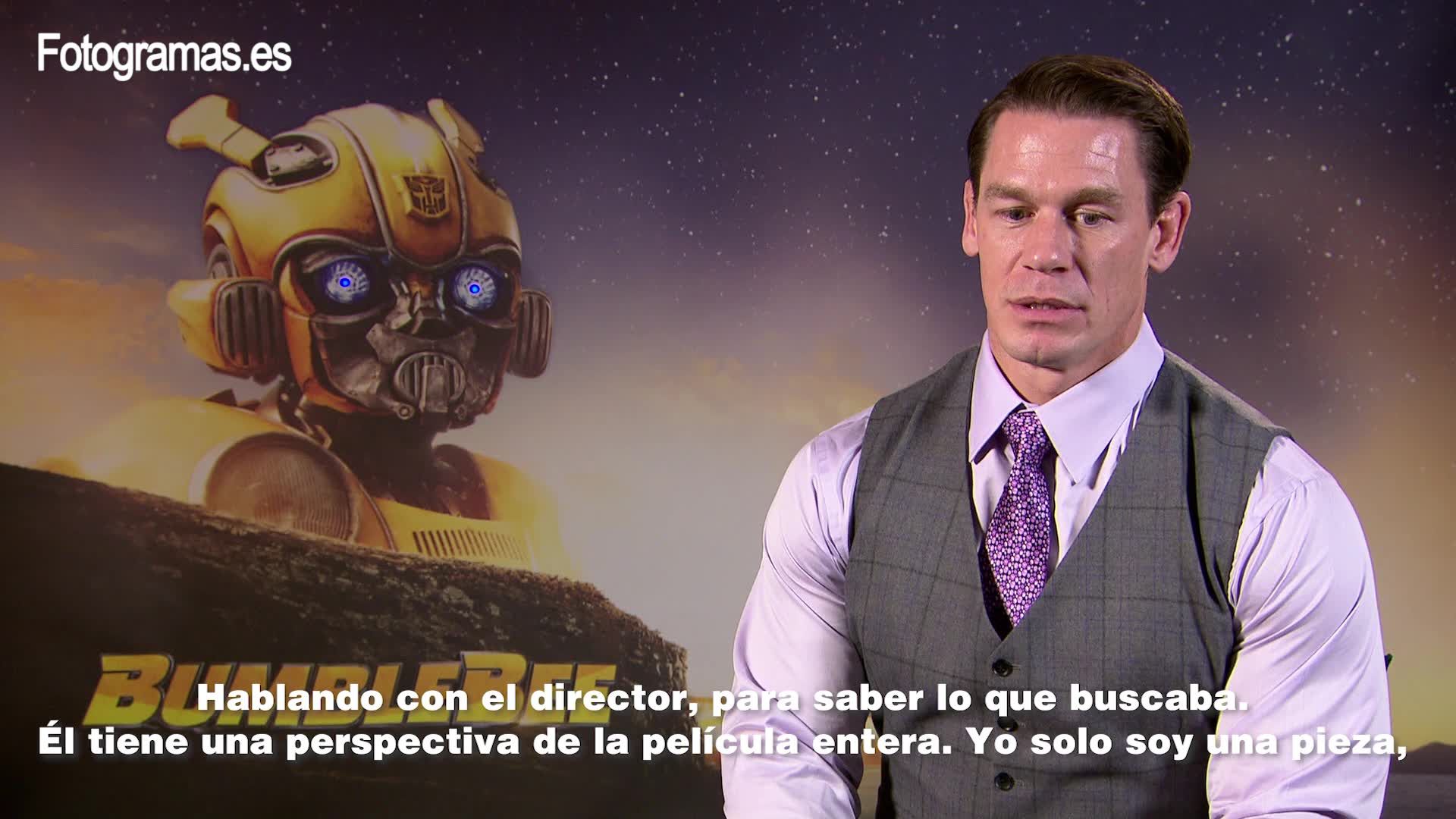 John Cena: “'Bumblebee' es la película que estaba buscando“ - John Cena es  el agente Burns en 'Bumblebee'