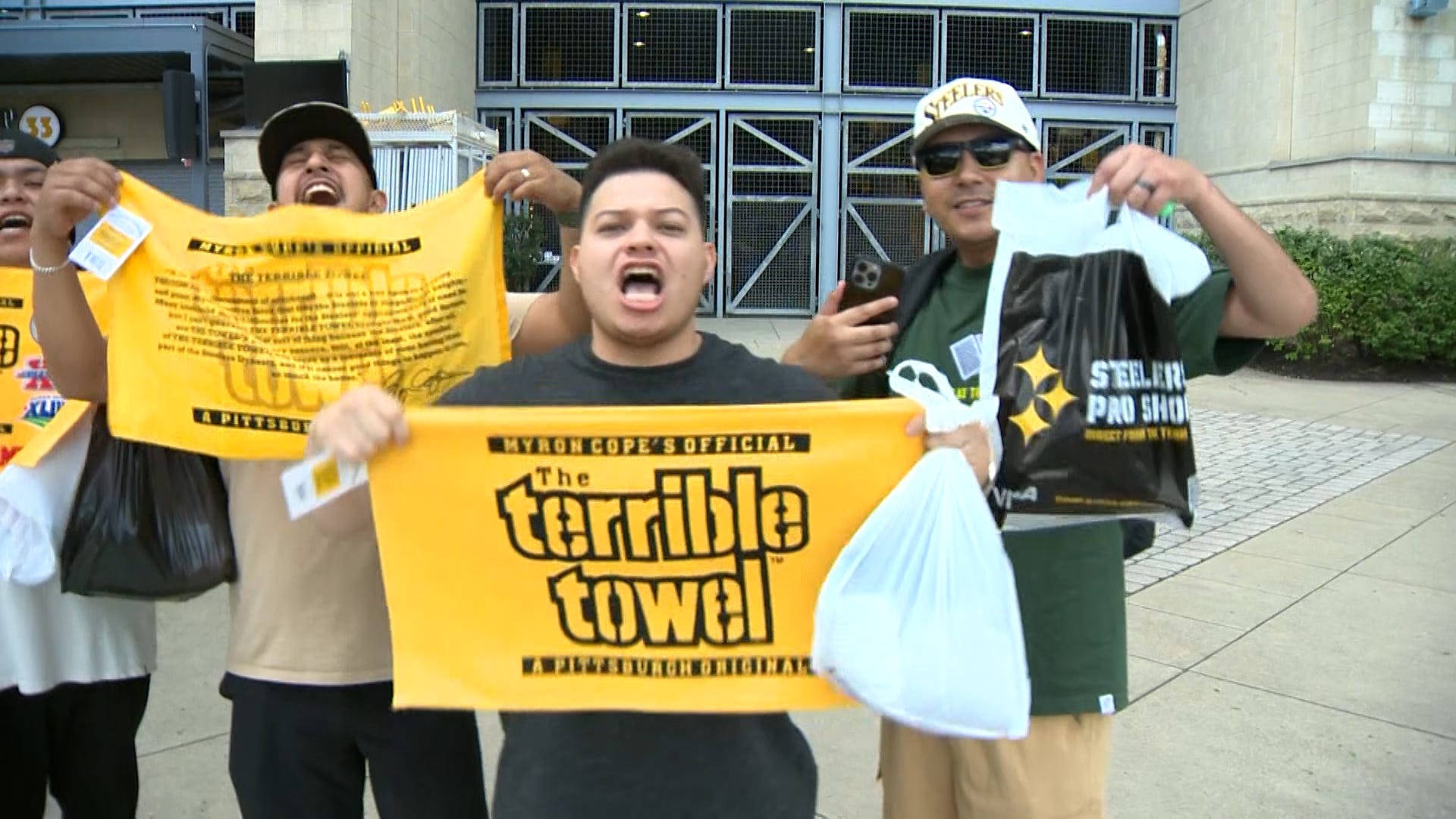 Pittsburgh Steelers Acrisure Stadium/Logo Terrible Towel®