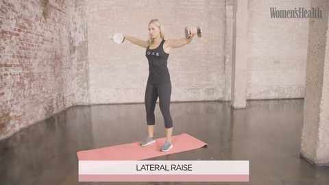 preview for 7 Dumbbell Exercises For Beginners From Sarah Lindsay of Roar Fitness
