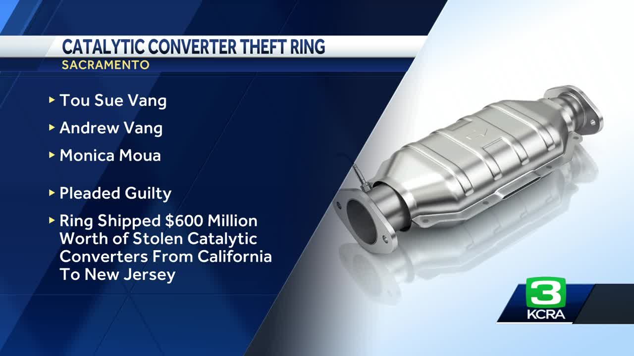 Sacramento family members plead guilty in catalytic converter scheme