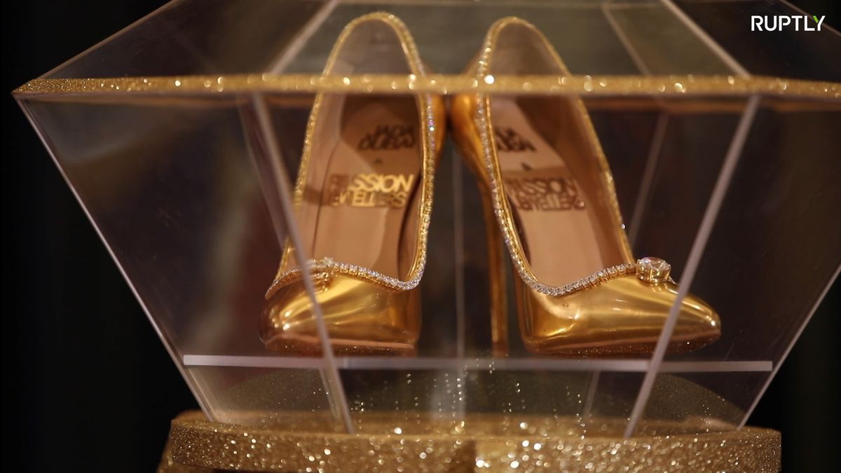 preview for Most expensive shoes in the world’ showcased in Dubai