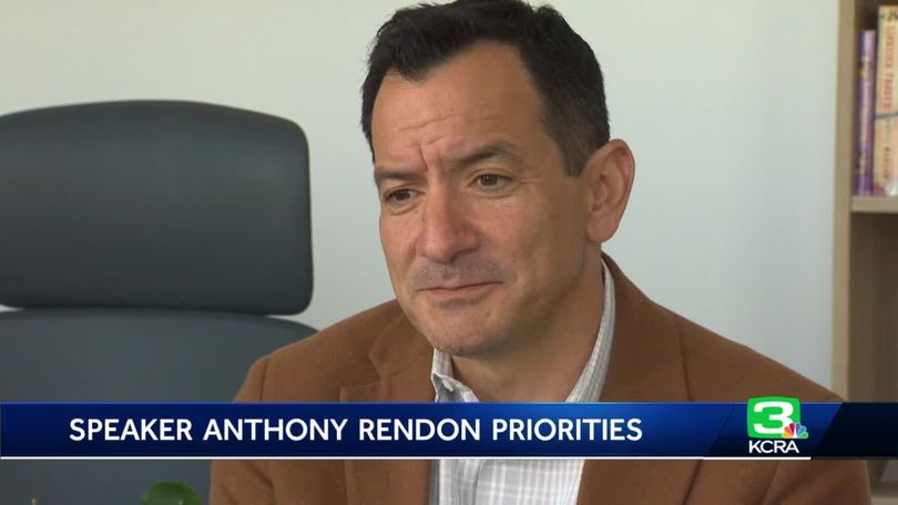 Anthony Rendon speaks with FOX40 before exiting Speaker of the State  Assembly role