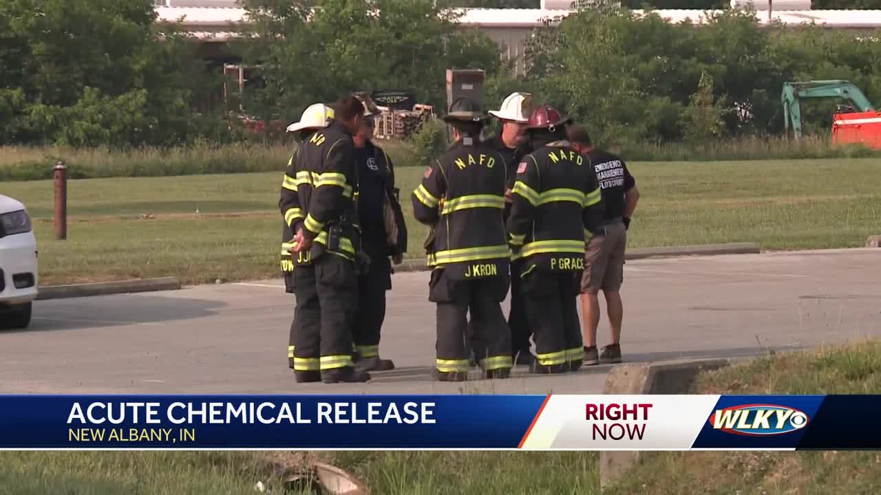 Chemical leak at plant in New Albany deemed non-hazardous by official