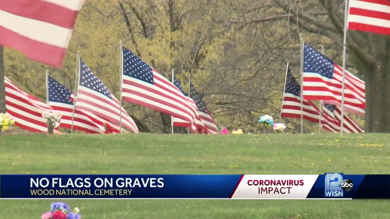 Braille flag installed at veterans cemetery