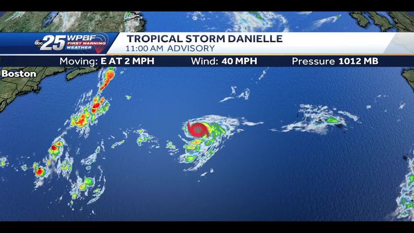 Tropical Storm Danielle forms in the Atlantic after rare, quiet August