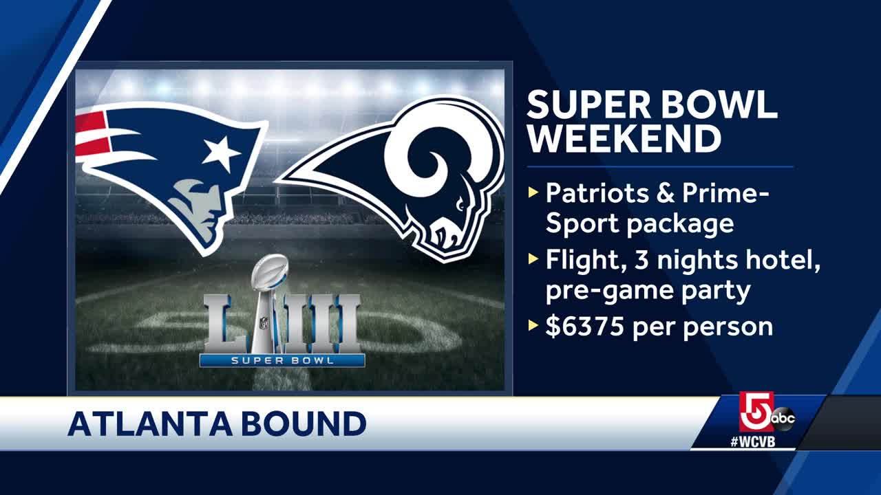 Super Bowl or Bust? Patriots offer travel package with hotel, flight, game  ticket