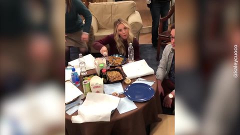 480px x 270px - Big Bang Theory star posts emotional behind-the-scenes picture