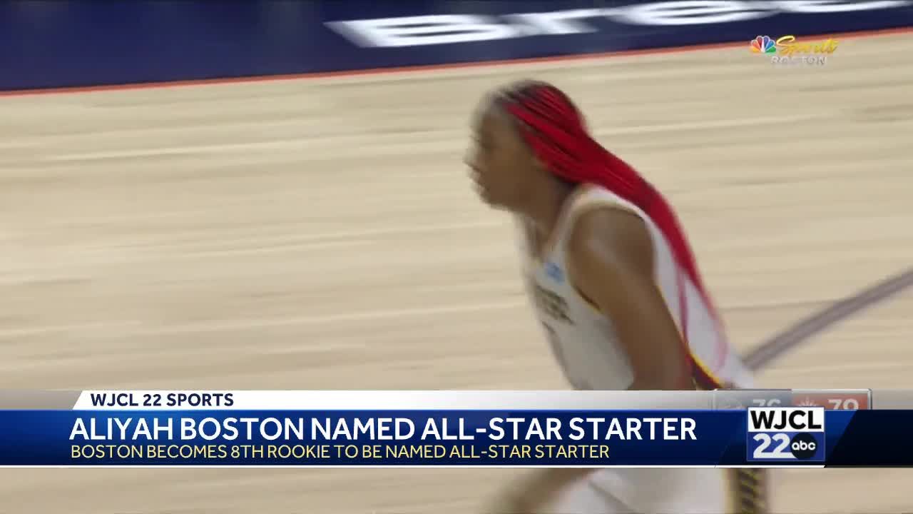 Aliyah Boston was named a WNBA All-Star starter as a rookie