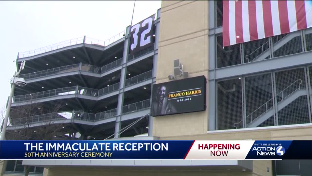 Steelers retire Franco Harris' No. 32 in somber ceremony at Acrisure  Stadium