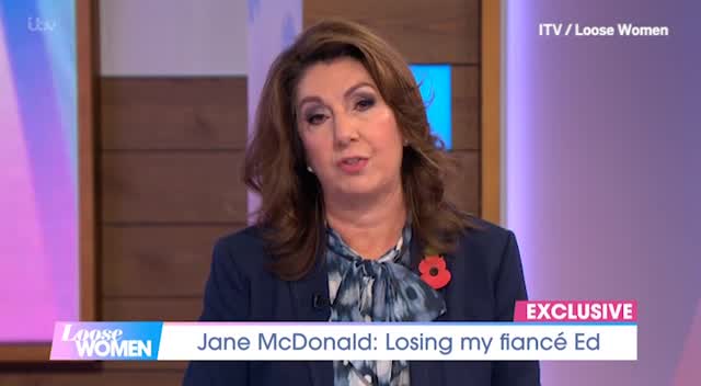 preview for Jane McDonald bursts into tears in return to Loose Women