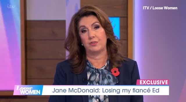 preview for Jane McDonald bursts into tears in return to Loose Women