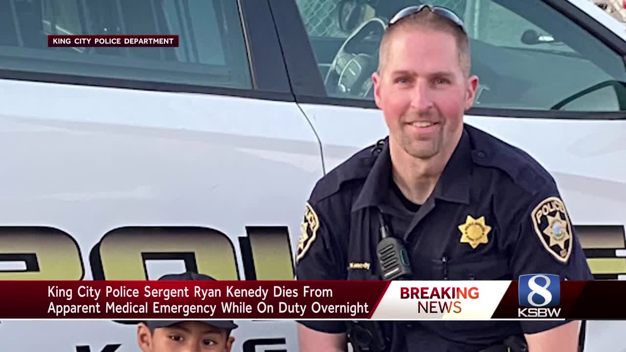 King City police sergeant dies on duty after medical emergency