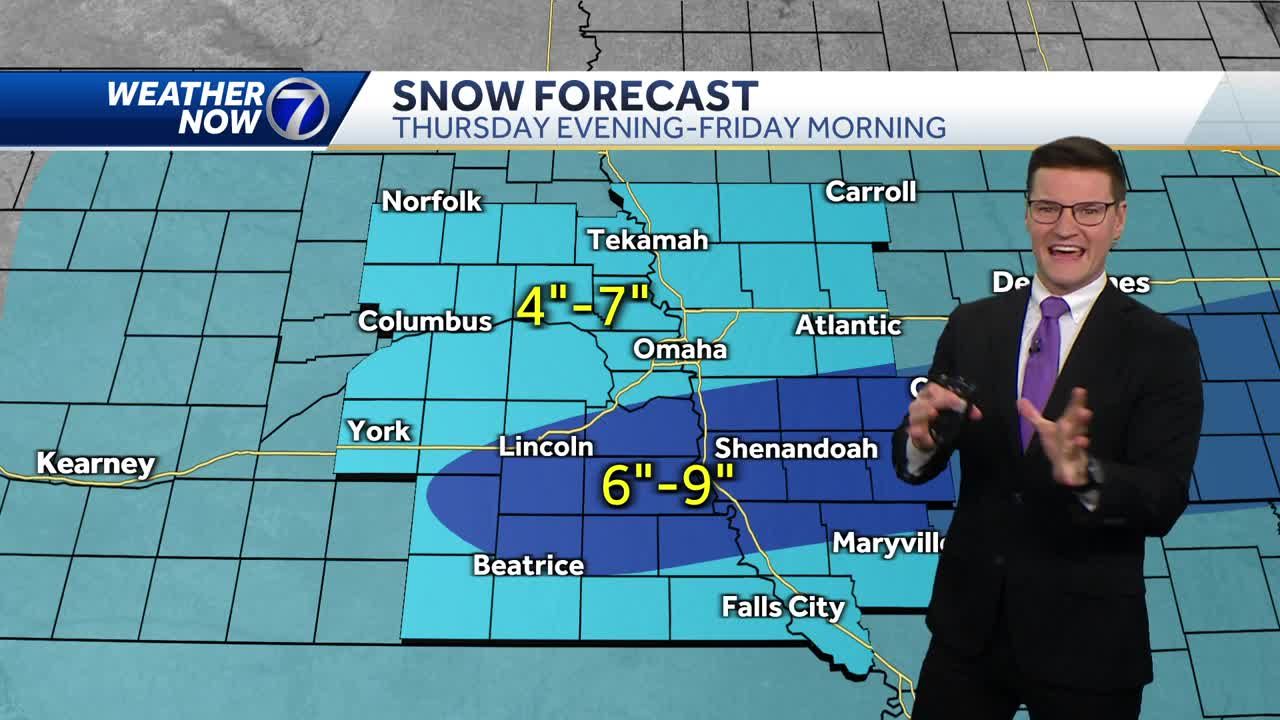 Winter storm set to arrive Thursday evening