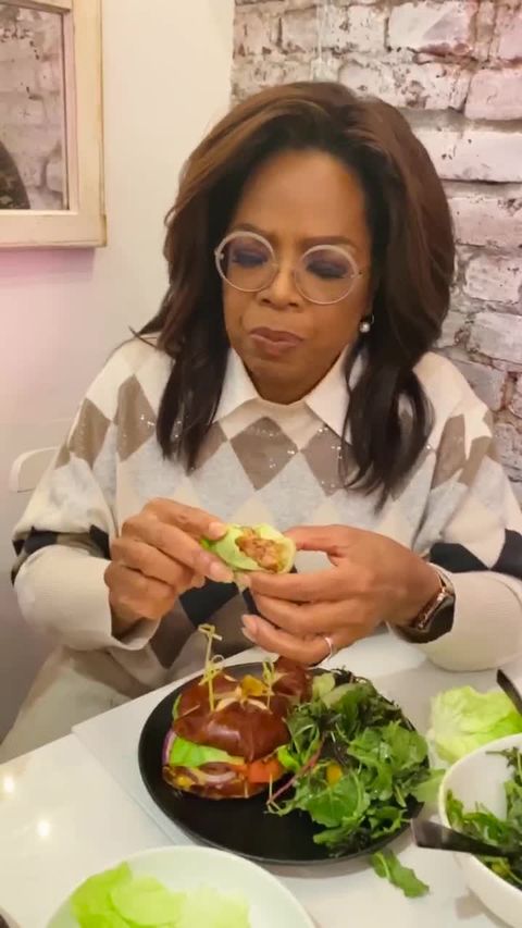 preview for Oprah Tries the Beyond Burger