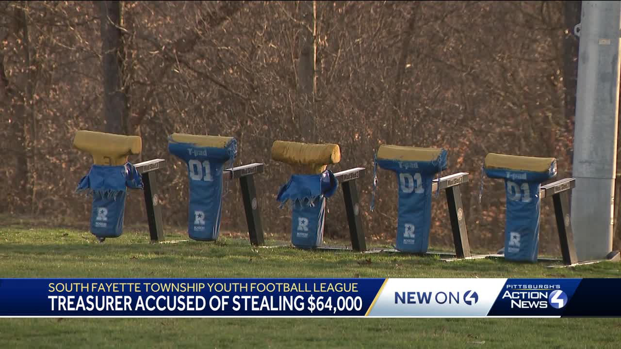 Western PA youth football treasurer charged, allegedly stole thousands