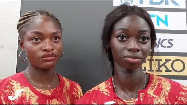 preview for Fátima Diame y Tessy Ebosele, top8 en el Mundial